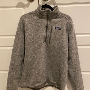 Patagonia Better Sweater Quarter Zip Fleece Jacket - Men's Medium